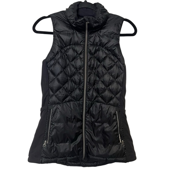 Lululemon Down For A Run Vest II Inkwell Size 6 - Picture 1 of 5